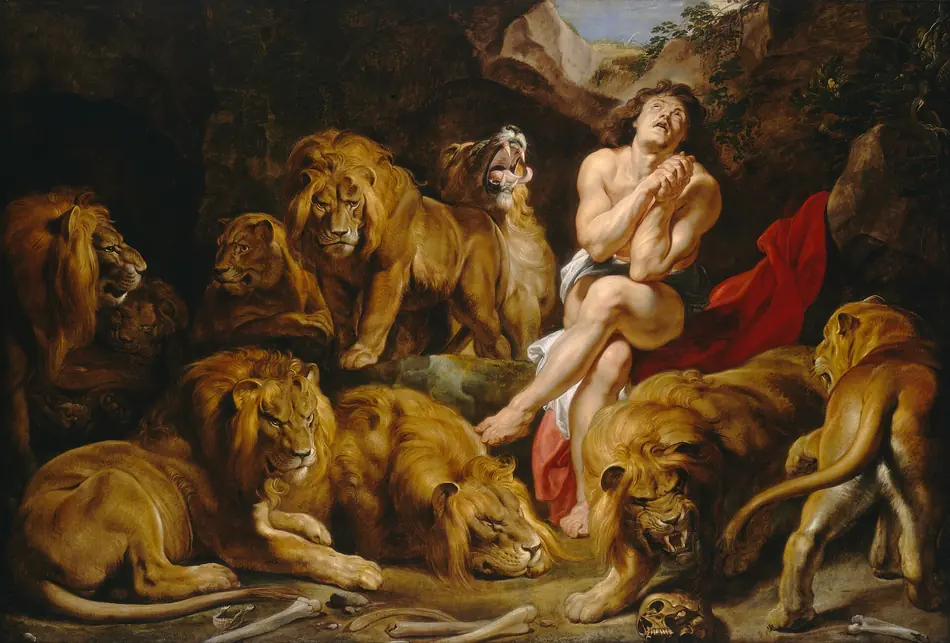 Daniel na cova dos leões