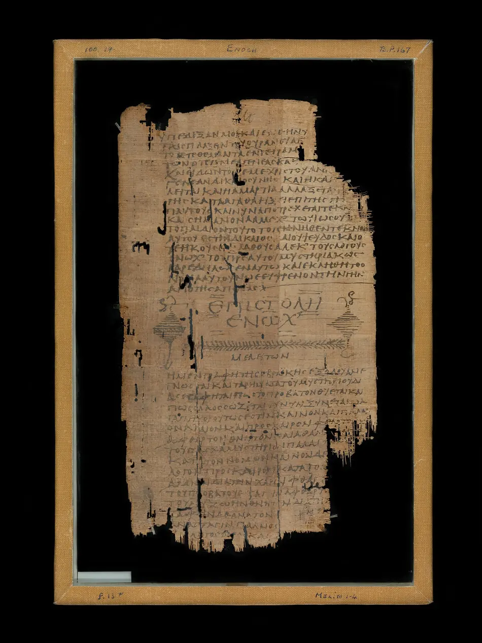 O fim da Epístola de Enoque no papiro Chester Beatty XII