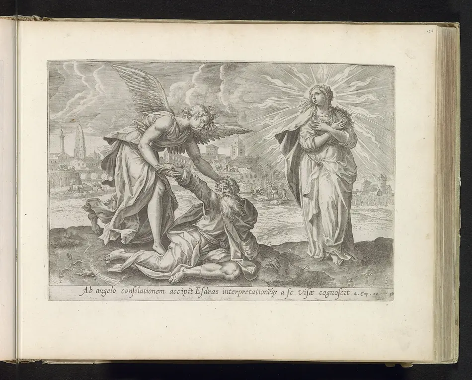 Segunda visão de Esdras: Esdras consolado pelo anjo