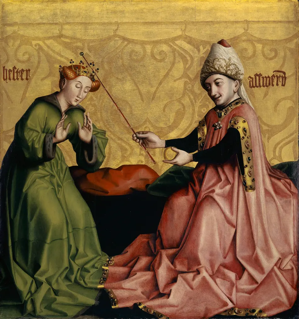 Ester diante de Assuero