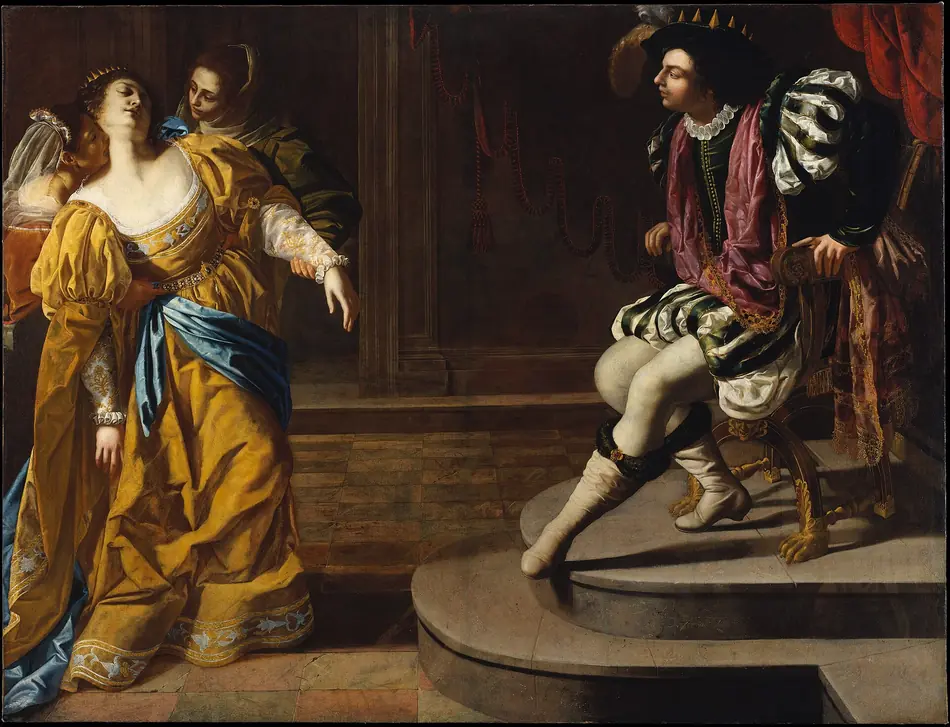Ester diante de Assuero (Artemisia Gentileschi)