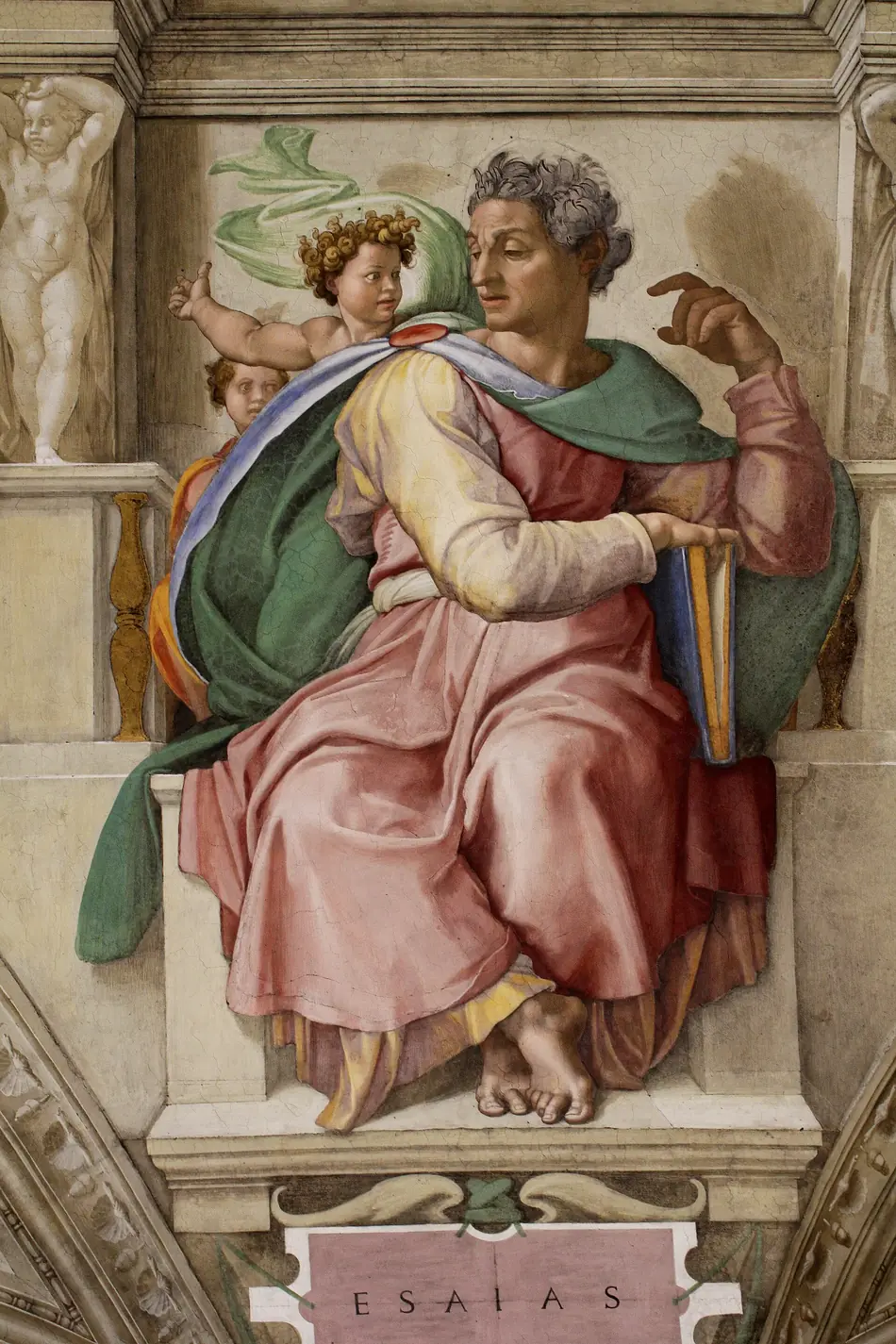 Isaías no teto da Capela Sistina