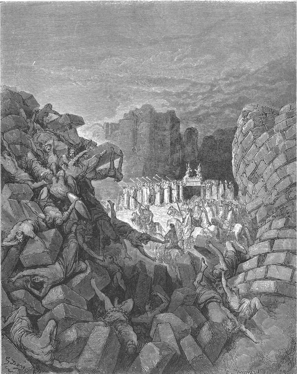 As muralhas de Jericó caem