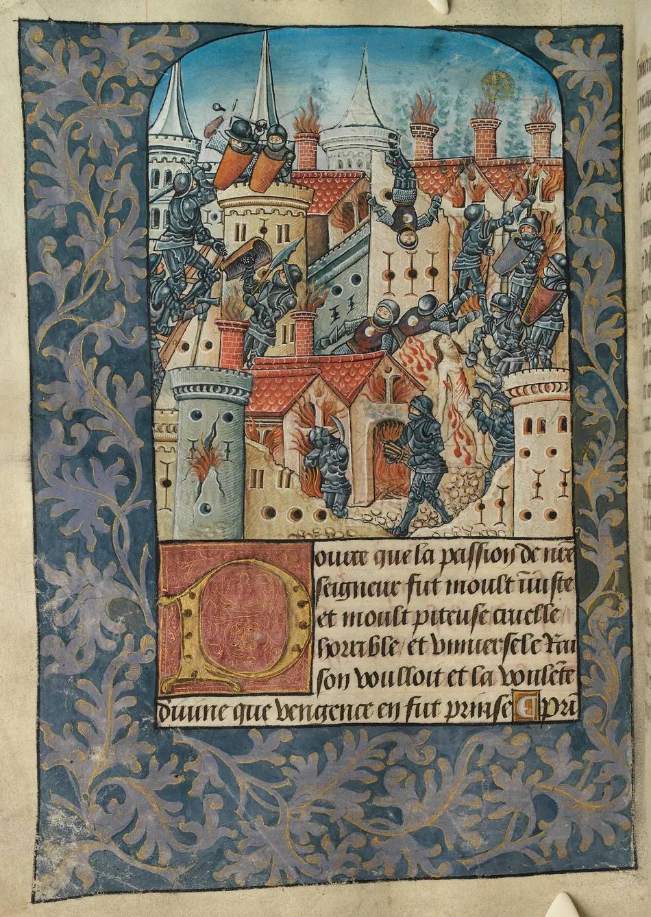 O cerco e a destruição de Jerusalém (iluminura)