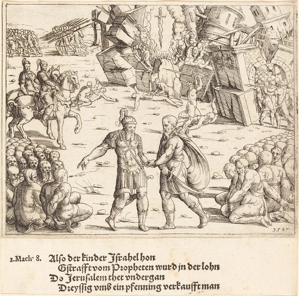 A vitória de Judas Macabeu sobre Nicanor