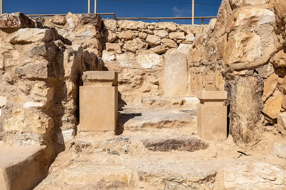 O santuário de Tel Arade