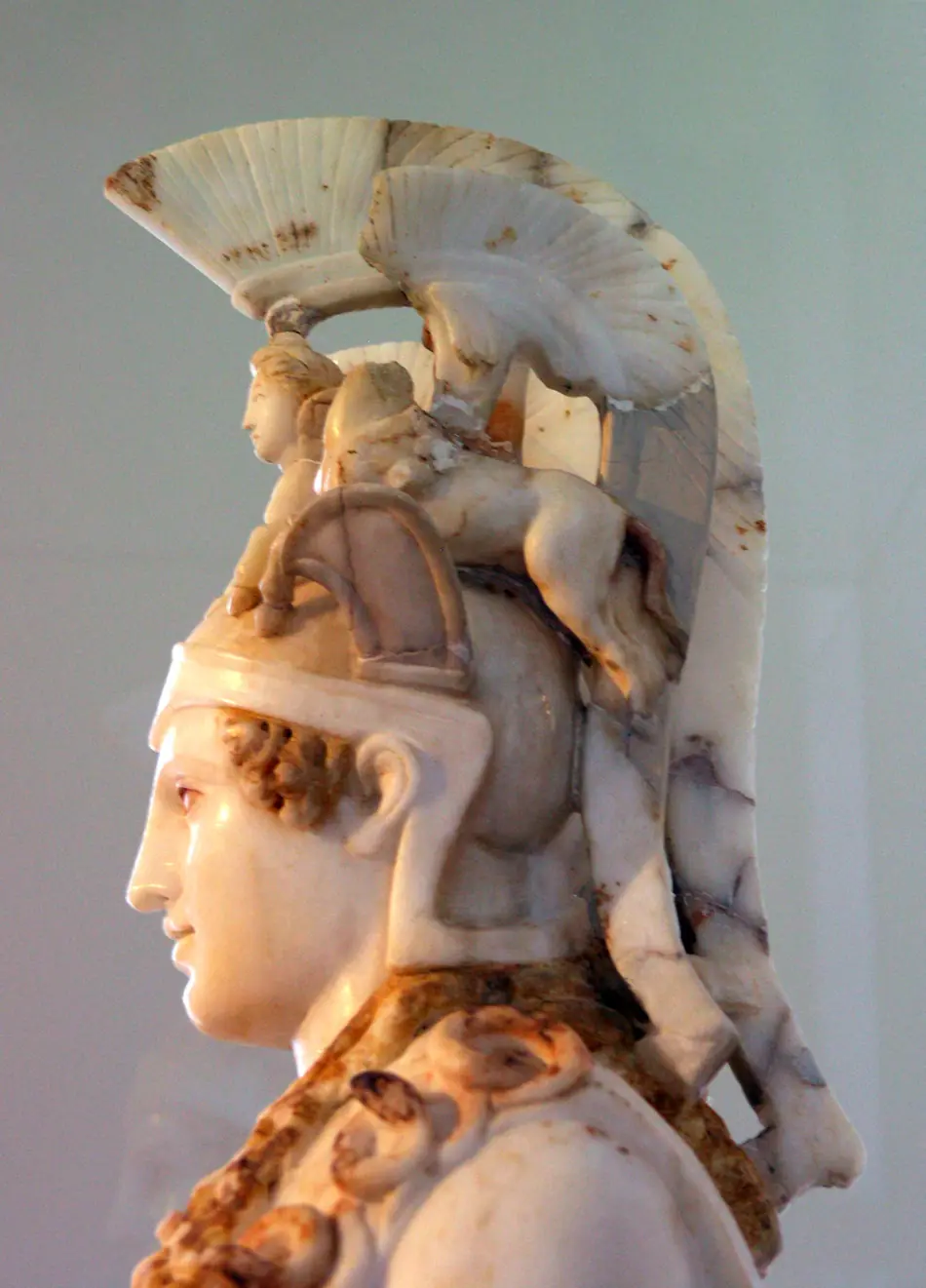 Athena Varvakeion (cópia da Athena Partenos de Fídias)
