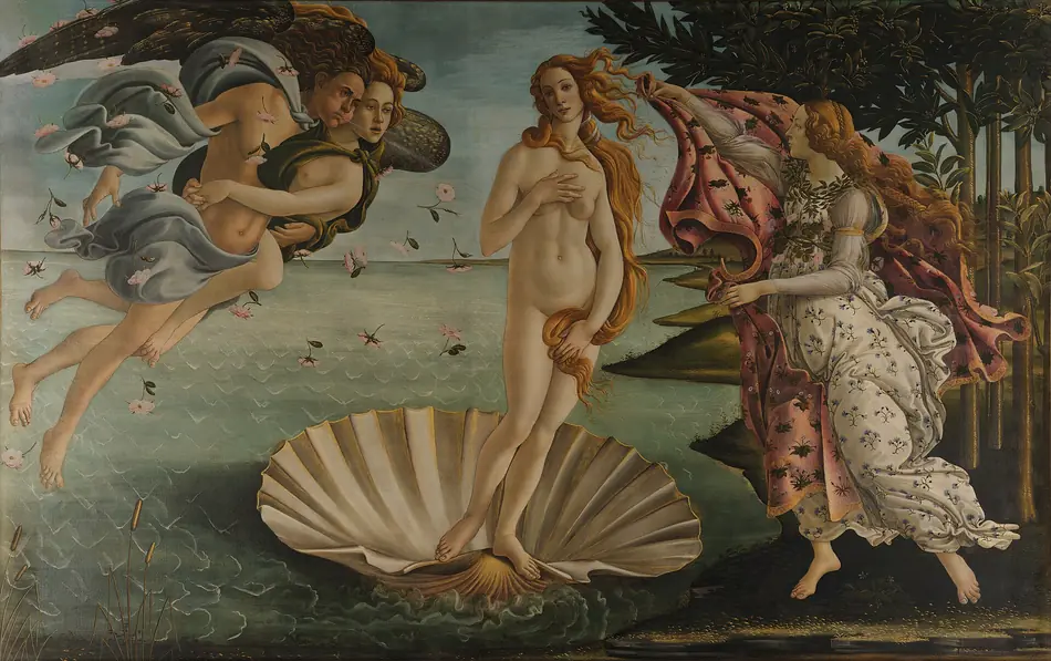 O Nascimento de Vênus (Sandro Botticelli)