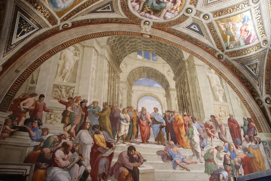 A Escola de Atenas (Rafael Sanzio)