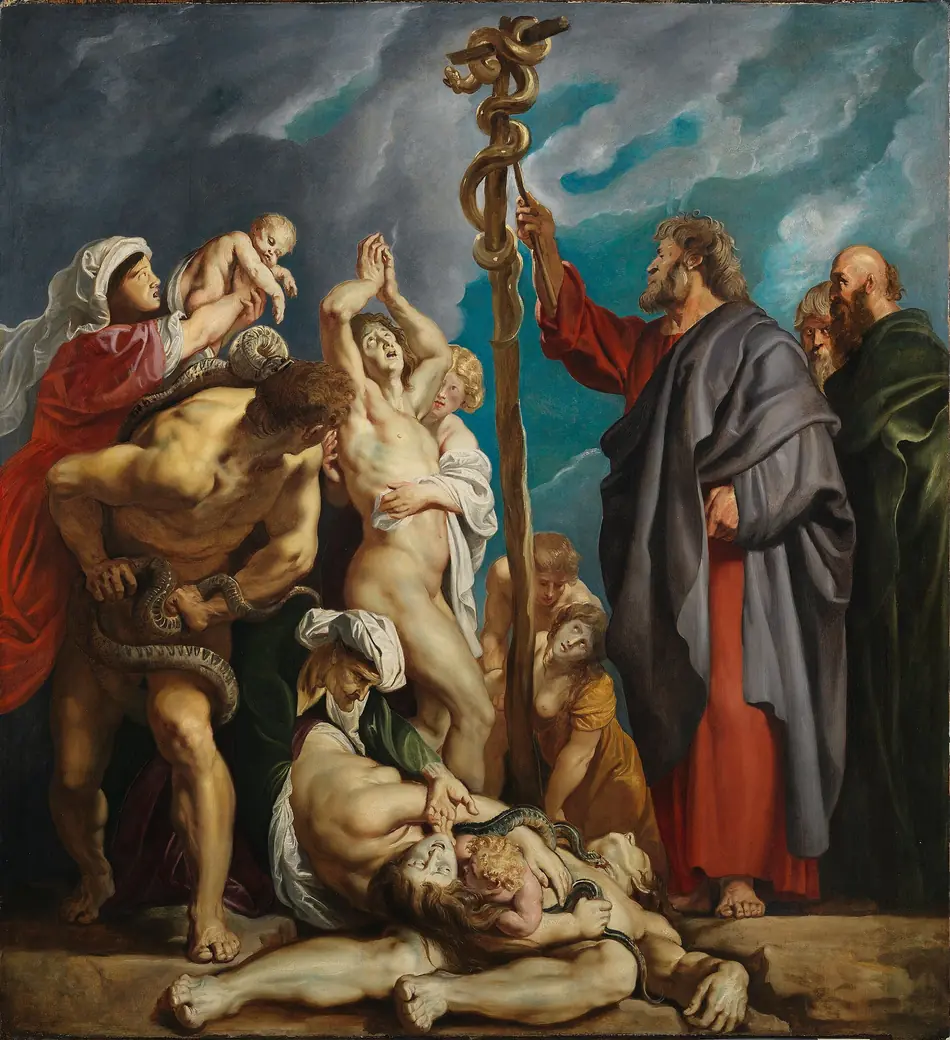 Moisés e a serpente de bronze