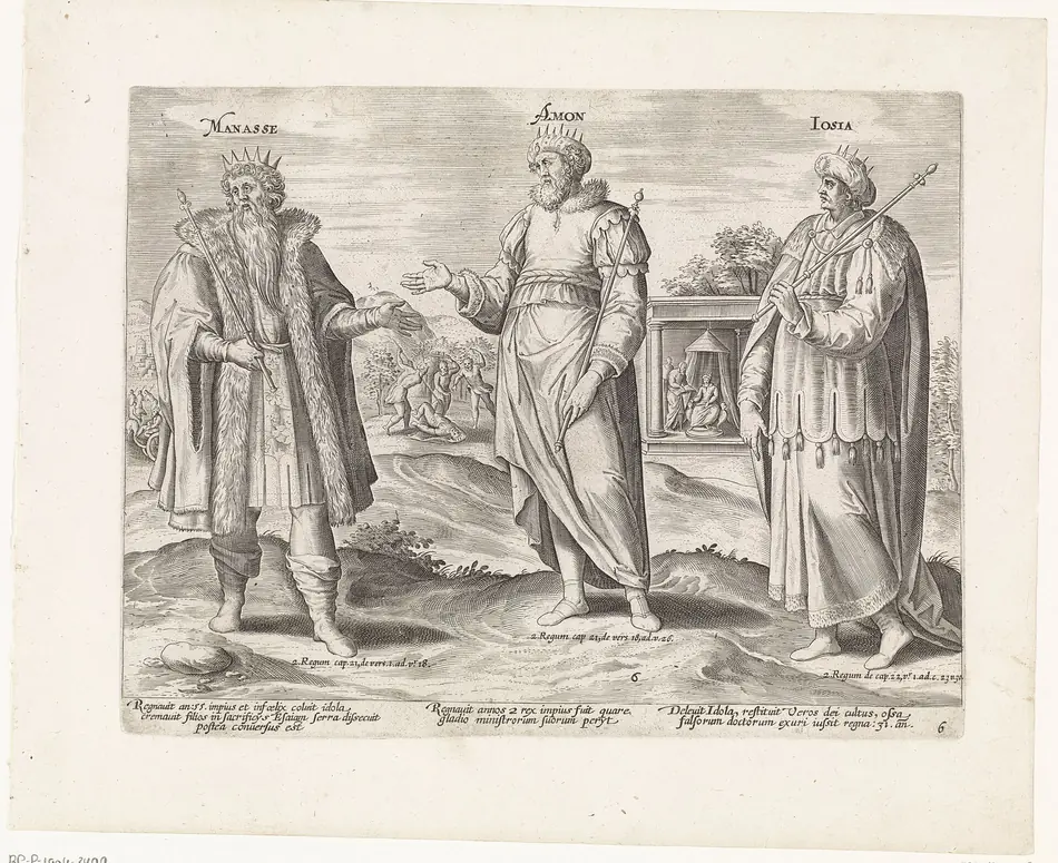 Manassés, Amom e Josias, reis de Judá