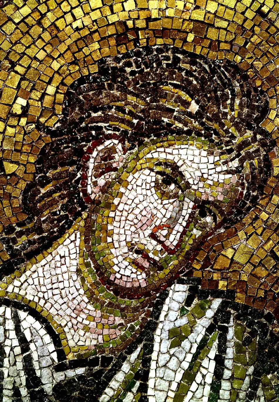 Sofonias e Miqueias em mosaico da igreja de Cristo Pammakaristos